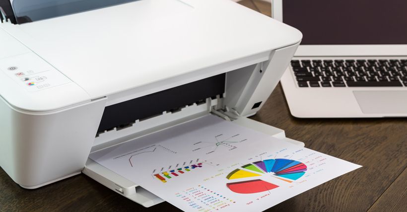 picture of an inkjet printer